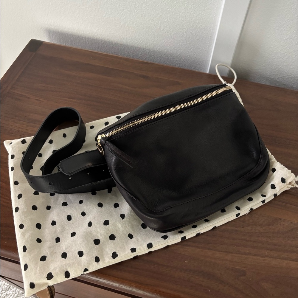 Clare V Black Fanny Pack